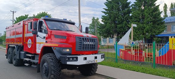 ​Поныровские огнеборцы на ПТЗ