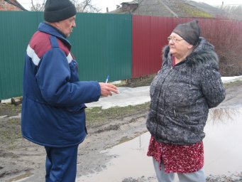 ​Профилактический рейд в с.Стрелецкое Обоянского района