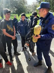 ​Урок безопасности в МКОУ "Дьяконовская СОШ" Октябрьского района