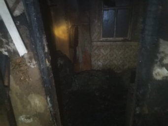 ​Возгорание жилого дома в с. В.Любаж Фатежского района ликвидировано