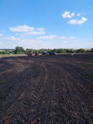 ​Огнеборцы Поныровского района потушили поле