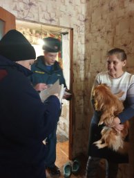 Совместный профилактический рейд в Дмитриевском районе