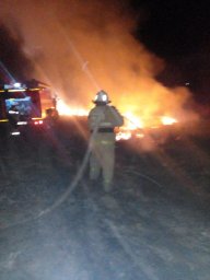 ​Два возгорания в деревне Шеховцово ликвидированы пожарными Курского района