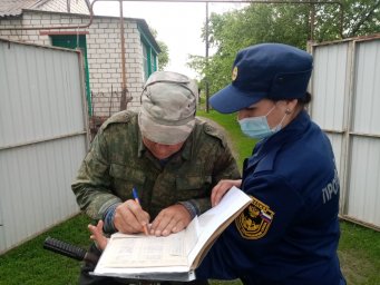 Рейд по Удеревскому сельсовету