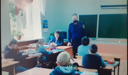 ​В Хомутовском районе прошли занятия с детьми