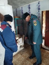 ​Конышевские огнеборцы провели рейд