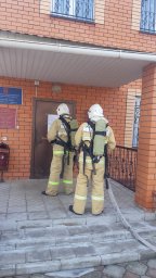 ​Хомутовские пожарные провели ПТЗ