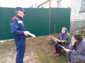 ​Профилактический рейд в селе Песчаное Беловского района