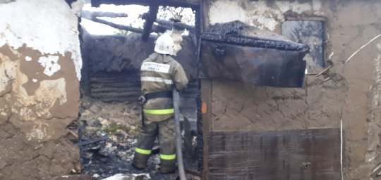 ​Непростая смена Золотухинских пожарных