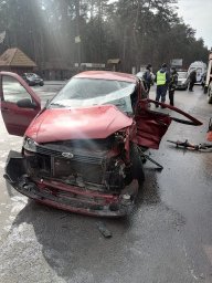 ​Рыльские огнеборцы на ликвидации последствий ДТП