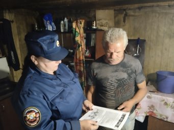 Профилактический рейд в Конышевском районе.