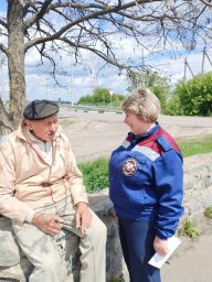 ​Профилактический рейд в д. Ефросимовка Советского района