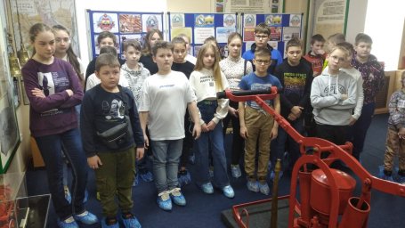 Учащиеся школы № 29 г.Курска посетили музей