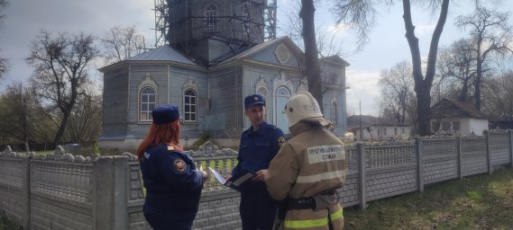 Проверка храмов в Рыльском районе.