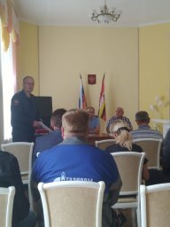 ​Заседание КЧС в Хомутовском районе