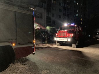 ​Пожар потушен, люди спасены!