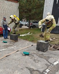 ​Сила, скорость и выдержка: в Противопожарной службе определили лучших в пожарном кроссфите