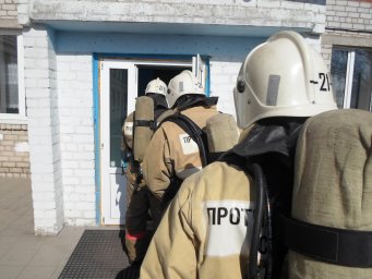​Пожарно-тактическое учение в ОБУЗ &laquo;Беловская ЦРБ&raquo;