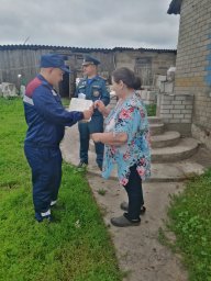 Рейд в с. Горяйново Поныровского района