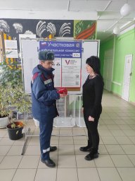​Инструктажи на Фатежских избирательных участках