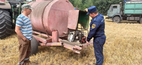 ​Рейд на полях сельхозпроизводителей Солнцевского района