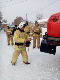 ​Теткинские огнеборцы подтвердили профмастерство