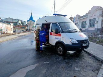 Пожар на ул. Советская площадь в городе Рыльске ликвидирован
