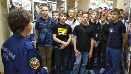 ​Пожарно-спасательный музей на защите детей