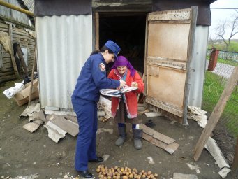 ​Рейд по пожарной безопасности в Паникинском сельсовете