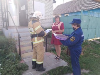 ​Октябрьские огнеборцы изучают район выезда