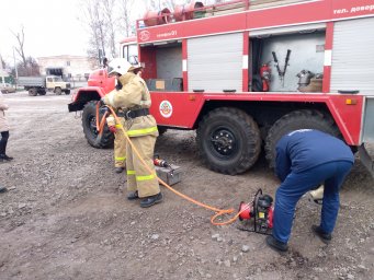 ​В Конышевском районе проведена штабная тренировка