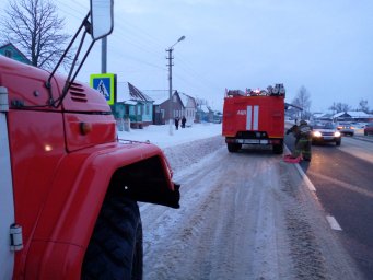 Пожар в Золотухинском районе