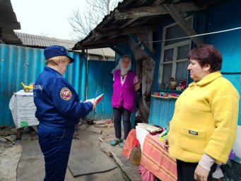 ​Профилактический рейд в Старковском сельском совете Октябрьского района