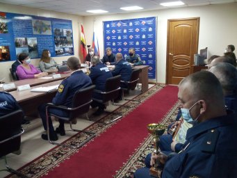 ​Противопожарная служба Курской области подвела итоги работы в 2021 году