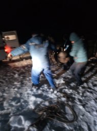​Солнцевские огнеборцы на оказании помощи