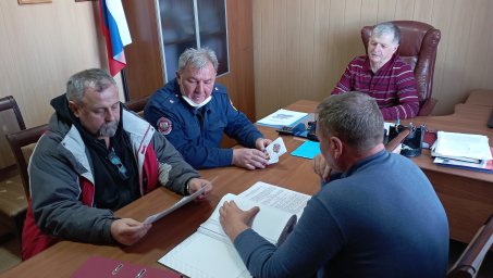 ​Встреча в Клюквинском сельсовете Курского района