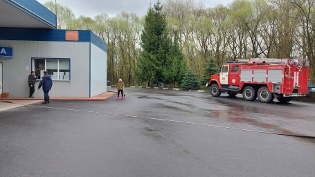 ​Пожарно-тактические занятия на АЗС
