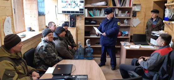 ​Инструктаж по пожарной безопасности с сельхоз производителями