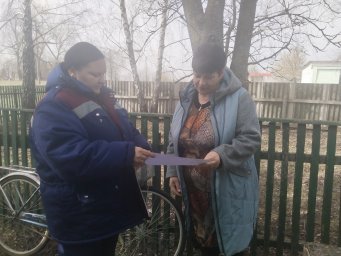 ​Профилактический рейд на территории Платавского сельсовета Конышевского района