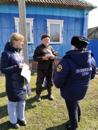 ​Совместный рейд в Наумовском сельсовете