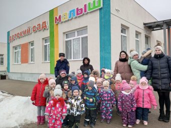 ​Инструктаж по пожарной безопасности в детском саду &laquo;Малыш&raquo;