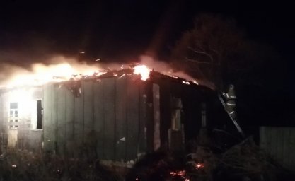 ​Возгорание дома в хуторе Новая жизнь Фатежского района