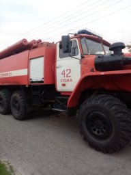 Ликвидация пожара в Суджанском районе