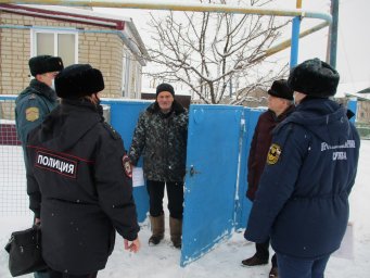 ​Профилактический рейд в Черемисиновском районе