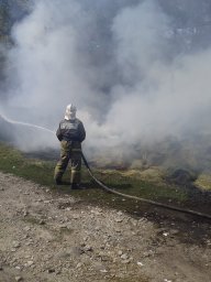 ​Солнцевские огнеборцы на защите дома