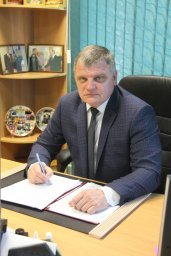 Поздравление начальника  ОКУ &laquo;ППС Курской области&raquo;  В. А. Белозерова