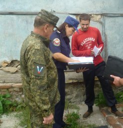 Совместный рейд по пожарной безопасности в Панинском сельсовете