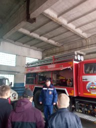 ​Железногорские школьники посетили пожарную часть