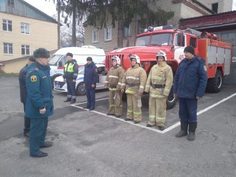 ​Штабная тренировка в Фатежском районе