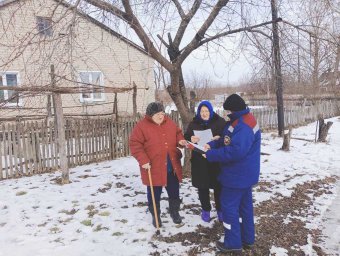​Профилактический рейд в Любимовском сельском совете Большесолдатского района